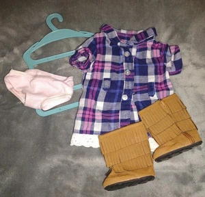 18 Zoll Puppe Cowgirl Outfit Set - Bild 1 von 6