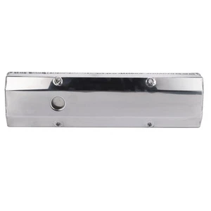 Fabricated Tall Valve Cover 1/4in Billet Rail For SBC 283 302 305 327 - Picture 1 of 12