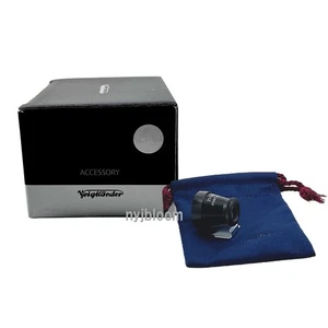 New VOIGTLANDER 21/25mm Viewfinder M Hot-Shoe VM Mount Black Metal - Picture 1 of 11
