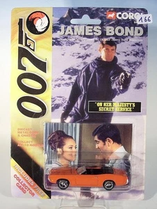 Corgi James Bond 007 Ford Mercury On Her Majesty Secret Service aprox. 7 cm embalaje original #166 - Imagen 1 de 1