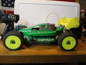 Vintage Ofna 9.5 Super Buggy With New Unused Parts Tires & Controls Hyper 21 - Picture 1 of 24