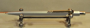 Matita meccanica svizzera "Caran d'Ache" 844 / 844.005 metallo grigio 0,7 mm - Foto 1 di 20