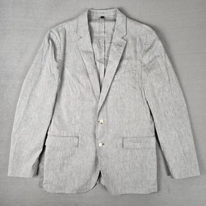 J Crew Blazer Herren 42 L grau Jacke Ludlow klassisch unstrukturiert Stretch Somelos - Bild 1 von 9