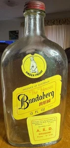 Rare VINTAGE BUNDABERG Rum Bottle 13 FL OZ  Limited To Australian Rum Distiller - Picture 1 of 3