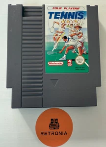 Carro de juego para cuatro jugadores tenis Nintendo Nes versión PAL A UK limpio y probado - Imagen 1 de 4