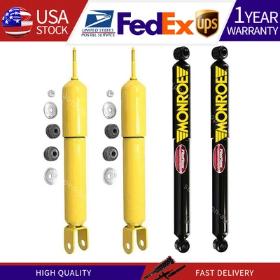 Amortiguadores delanteros traseros puntales para GMC Yukon 6,0 L 2001 2000 2002 2003 2004 2005 2006 Foto 1 de 4