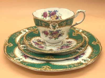 Vintage Paragon China Hamilton design 4 piece tea set. c1930's. - Image 1 of 4