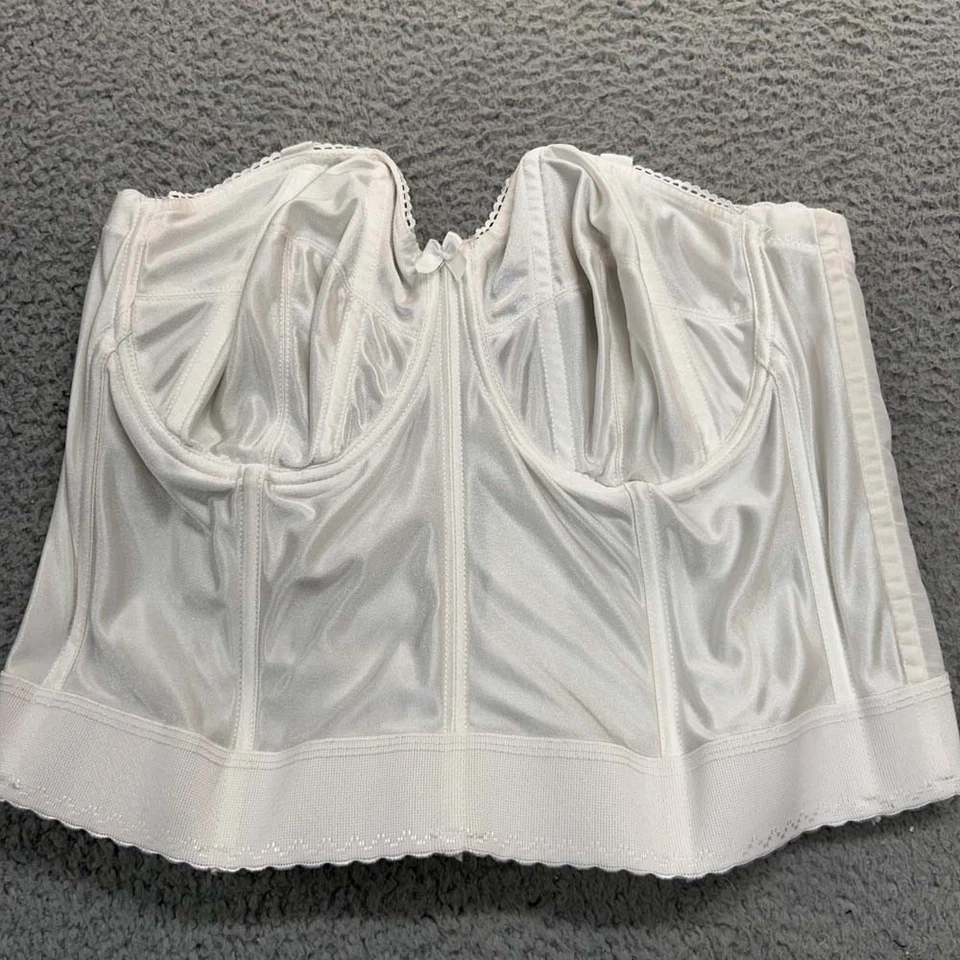 De Colección Diosa Corsé Bustier Cincher Pin Up Lencería Larga Línea Sujetador Modelador 40D Foto 1 de 4