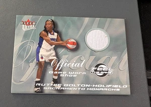 2000 ULTRA WNBA FEEL THE GAME RUTHIE BOLTON-HOLIFIELD - Picture 1 of 1