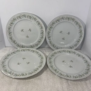 Johann Haviland "Forever Spring" Set/4 10 1/8” Dinner Plates Bavarian Germany - Picture 1 of 7
