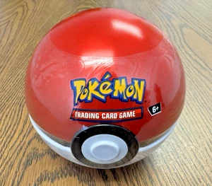 Pokémon TCG PokeBall Tin H24 - 3 Booster Packs + 1 Coin! New, Sealed, In Hand! - Picture 1 of 2