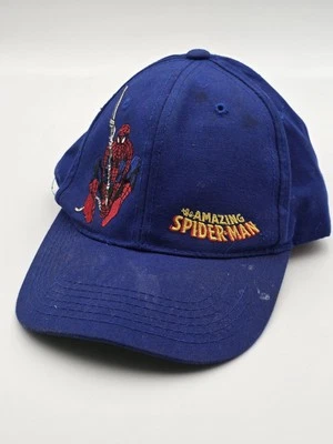 Gorra de colección The Amazing Spiderman gorra juvenil Snapback Marvel Comics 1993 *Leer Foto 1 de 4