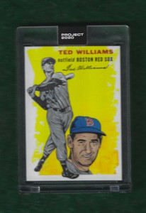 TED WILLIAMS - MLB HOF - TOPPS PROJECT 2020 CARD 189 - PR 4684 - BLAKE JAMIESON