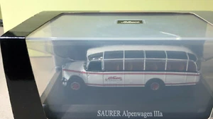 Schuco 260010 Saurer 4 LC Alpenwagen IIIa Evasion St.Maurice S.A. 1:87 mit OVP - Bild 1 von 5