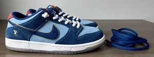 Nike SB Dunk Low Why So Sad? - Size 8.5 - Marina Blue - No Box - Picture 1 of 12