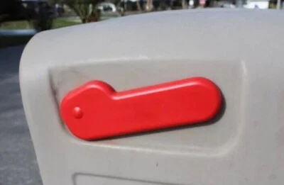 Step2  Mailbox Mailmaster Plastic FLAG Replacement - New - FAST SHIPPING - Image 1 of 3