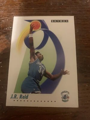 JR Reid Charlotte Hornets 1991 Skybox Basketball Card 32 - Image 1 of 2