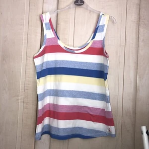 Joules. Size 16. Ladies Striped Vest Top - Picture 1 of 4