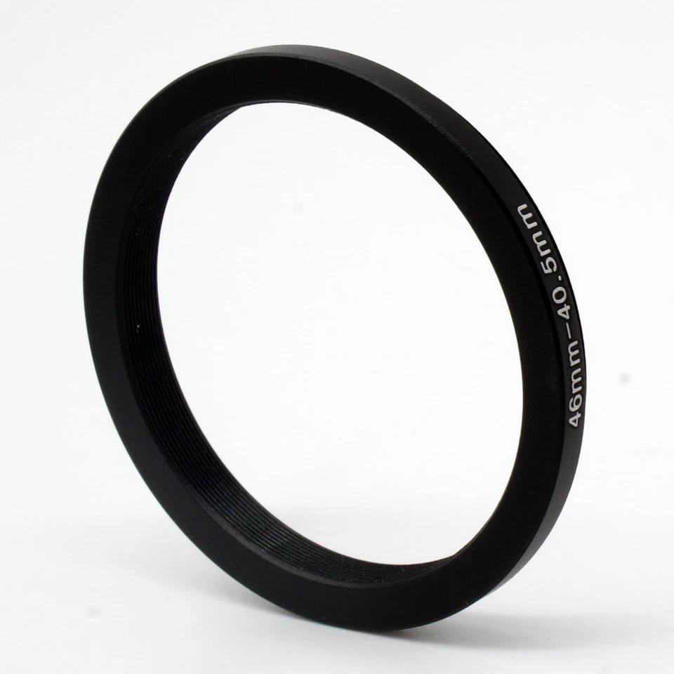 46-40.5 Step Down Filter Ring 46mm x0.75 Male to 40.5mm x0.5 Female Lens adapter - Image 1 of 3