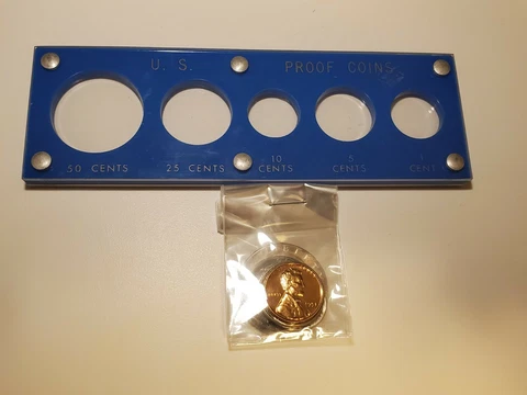 1951 US Mint Proof set in Capitol Holder Cover