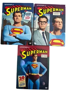 ADVENTURES OF SUPERMAN DVD Seasons 1-4 All Complete - Picture 1 of 4