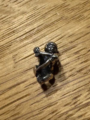 Trollbeads retired Cupid silver bead - Bild 1 von 4