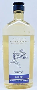 BATH & BODY WORKS AROMATHERAPY SLEEP CHAMOMILE + BERGAMOT BODY WASH FOAM BATH - Picture 1 of 9