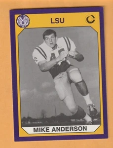 Mike Anderson LSU Tigers 1990 Karte #39 Baton Rouge Louisiana 10M - Bild 1 von 2