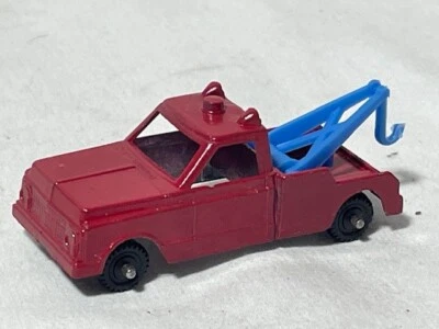 Camión de remolque Midgetoy vintage con pluma azul, casi como nuevo Foto 1 de 3