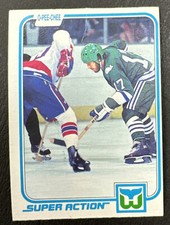 1981-82 O-Pee-Chee OPC Hockey - #135 Mike Rogers SA - Hartford Whalers