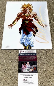 DRAGON BALL Z BROLY Vic Mignogna SIGNED 8X10 Photo JSA COA c - Picture 1 of 3