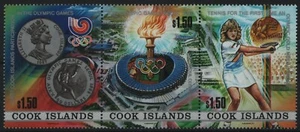 Islas Cook 1988 - Mi-Nr. 1256-1258 ** - MNH - Olympia Seoul - Imagen 1 de 1