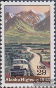EEUU 2239 (completa edición) nuevo con goma original 1992 Alaska Highway - Imagen 1 de 1