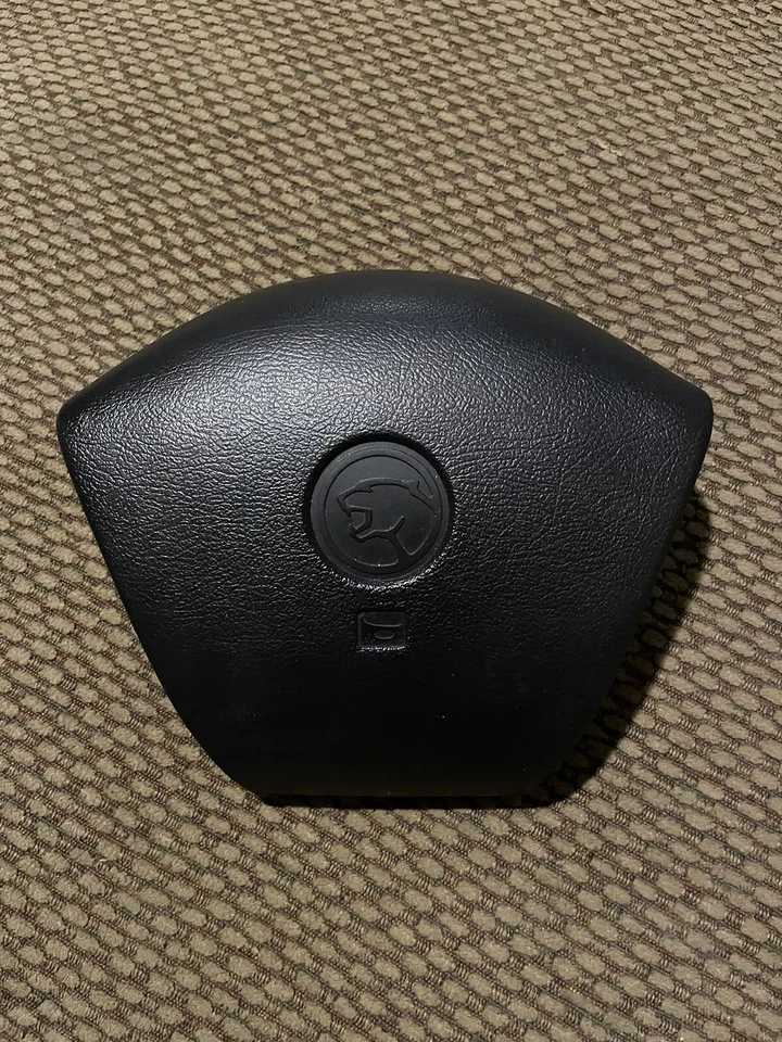 1989-1993 Mercury Cougar XR-7 Steering Wheel Horn Button Cover Black OEM - Image 1 of 3