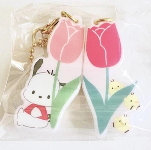 Sanrio Pochacco Spring Magnet Keychain from Japan 🇯🇵 - Picture 1 of 5
