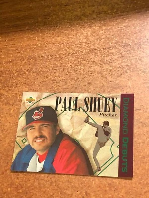 1994 Upper Deck Baseball  # 522 Diamond Debuts Paul Shuey RC - Image 1 of 2