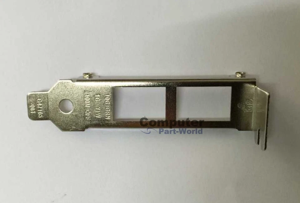 Low Profile Bracket for 716591-B21 717708-002 HPE ETHERNET 10GB 2-PORT 561T - Image 1 of 1