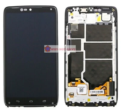 Full LCD Digitizer Glass Screen Display Part for Motorola Droid Turbo XT1254  - Image 1 of 4