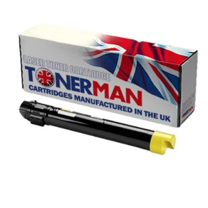 Toner for Lexmark X950 X952 X954 X950X2YG 24K pages Yellow UK Reman. - Picture 1 of 1