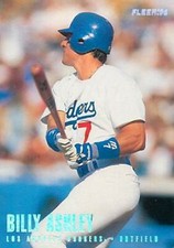 1996 Fleer Tiffany #425 Billy Ashley Los Angeles Dodgers