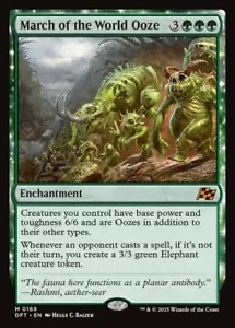 MTG - MARCH OF THE WORLD OOZE - Aetherdrift (M) - Picture 1 of 1