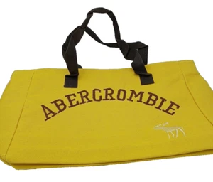 ABERCROMBIE Canvas Handtasche Gelb. Taschenregal - Bild 1 von 12