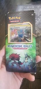 2017 Pokemon Knockout Collection Fates Collide Lucario 63/124 20 Booster Cards