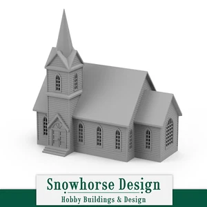 Chapel 2 | Countryside Collection (HO Scale 1:87) - Picture 1 of 5
