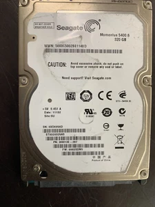 Seagate Momentus ST9320325AS 9HH13E-287 2.5" 320GB5.4K RPM Hard Drive - Picture 1 of 2