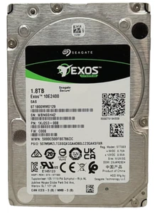 Seagate Exos Enterprise ST1800MM0129 10K 1.8TB 2.5" SAS Hard Drive 100% Health - Picture 1 of 2