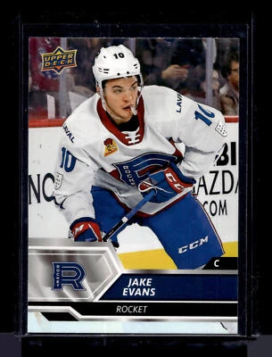2019-20 Upper Deck AHL #69 Jake Evans Rookie Rocket Canadians - Image 1 of 2