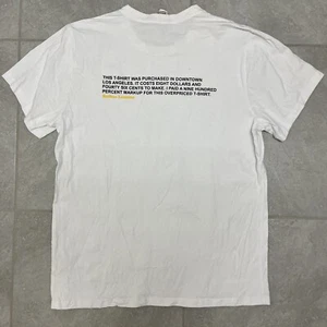 BALBOA LEMONS OVERPRICED T SHIRT “White” SHORT SLEEVE T SHIRT SIZE MENS XL - Picture 1 of 6