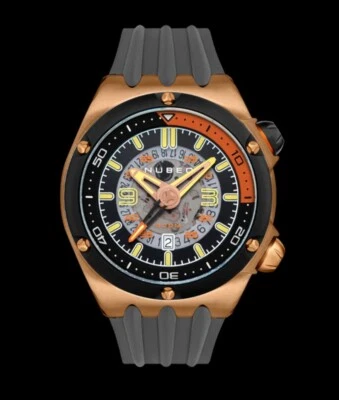 Nuevo Reloj de Buceo Nubeo NB-6037-0F Hombre Nereus Compresor Automático. 50mm 30ATM. Foto 1 de 4