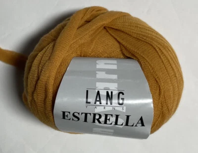 LANG ESTRELLA ITALY RIBBON YARN 100 % COTTON 1PK. Buy More And Save On Shipping - Image 1 of 2